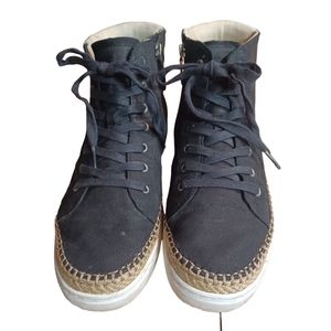 WOMENS UGG 1011580 "GRADIE" NEWBUCK HIGHTOP SNEAKERS SIZE 12